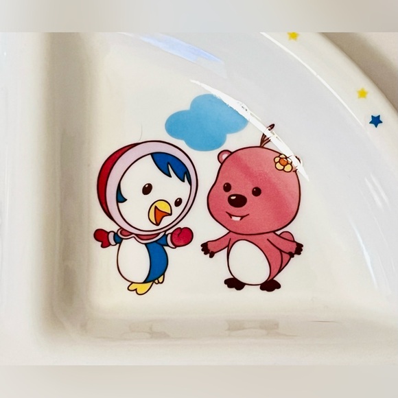 “The Little Penguin“ Porcelain Divided Plate - Picture 6 of 7